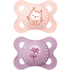 MAM 2-Pack 0-6M Perfect Pacifier - Pink/Purple