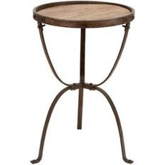 Olivia & May Rustic Small Table 18x18"