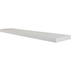 White wall shelves InPlace Slim Floating Wall Shelf 60"