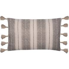 Safavieh Samerin Complete Decoration Pillows White, Gray (50.8x30.48)