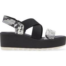 Sorel Cameron Flatform - Snake/Black