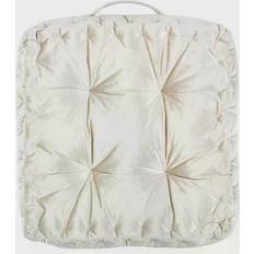 Polyester Chair Cushions Safavieh Peony Chair Cushions White (45.72x45.72)