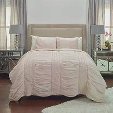 Rizzy Home Carly Quilts Pink (218.44x177.8)