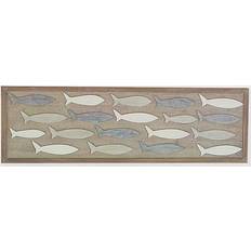 Framed Art UMA School of Fish Framed Art 42x13"