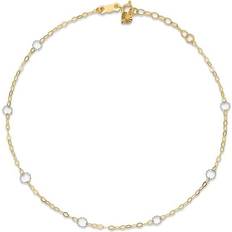 Gold Plated - Women Anklets Macy's Circle Anklet - Gold/Silver