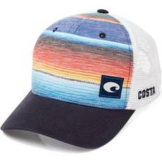 Caps on sale Costa Del Mar Baja Stripe Trucker Snapback Cap - Blue