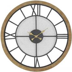 Brown Vintage Wood Wall Clock Wall Clock 40"