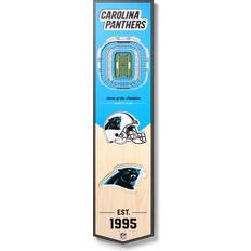 YouTheFan Carolina Panthers 3D StadiumView Banner