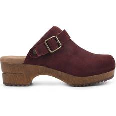 Purple Clogs White Mountain Being - Vino/Suede
