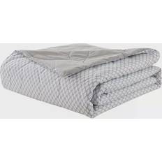 Cotton Blankets Waverly Antimicrobial Blankets Gray (228.6x228.6)