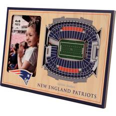 YouTheFan New England Patriots 3D StadiumViews Picture Frame