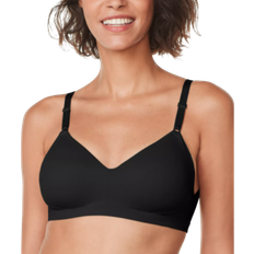 Warner's No Side Effects Back Smoothing Contour Bra - Black