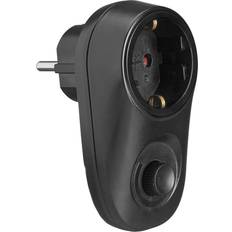 PR Home Plug-In Kontaktdimmer 25-280W Svart