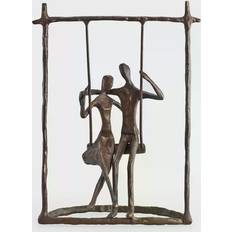 Danya B Couple on a Swing Cast Bronze Decorative Item