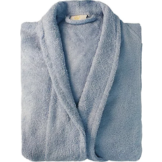 Superior Cotton Terry Adult Unisex Bathrobe - Blue