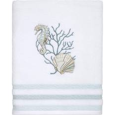Avanti Coastal Terrazzo Bath Towel White (132.08x68.58)