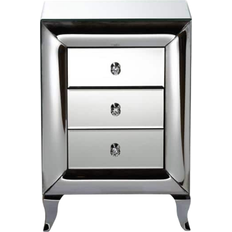 Baxton Studio Pauline Bedside Table 14x18"