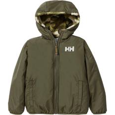 PFC-freie wasserabweisende Behandlung Fleece-Bekleidung Helly Hansen Kid's Champ Reversible Jacket - Utility Gre (40481-431)