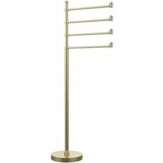 Allied Brass Southbeach Collection Free Standing 4 Pivoting Swing Arm Towel Stand (SB-84-SBR)