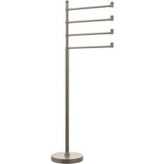 Allied Brass Southbeach Collection Free Standing 4 Pivoting Swing Arm Towel Stand (SB-84-PEW)