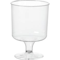 Plast Vinglass Papstar - Rødvingsglass 20cl 10st