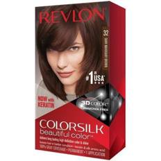 Mahogany brown hair Revlon Colorsilk Beautiful Color Hair Color 32 Dark Mahogany Brown