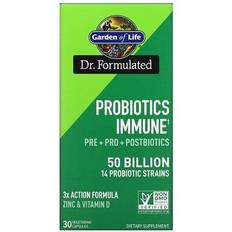 Garden life probiotics Garden of Life Probiotics Immune, 50 Billion, 30 Vegetarian Capsules 30