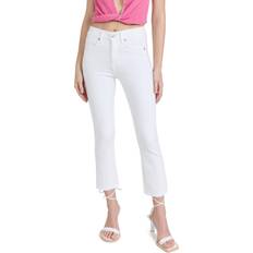 Veronica Beard Carly Kick Flare Cropped Jeans