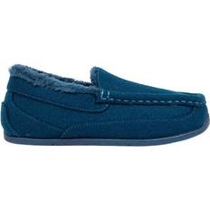 Slippers Deer Stags Kids' Lil Spun Felt - Royal Blue