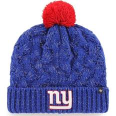 Sportswear Garment - Women Beanies '47 New York Giants Fiona Logo Cuffed Knit Hat with Pom Women - Royal