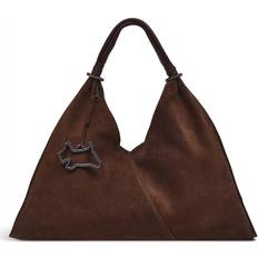 NEW! Radley London Medium Open Top Leather Zip Top Shoulder Bag