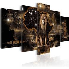 Malerier Arkiio Golden Lion 200x100 Maleri