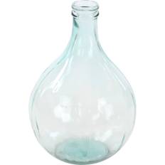 Vases on sale Litton Lane Clear Spanish Glass Farmhouse Decorative