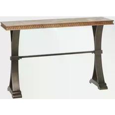 Brown Console Tables Litton Lane Industrial Console Table