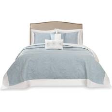 Madison Park Ashbury Bedspread Blue (299.72x)