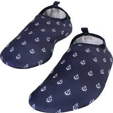 Blue Beach Shoes Children's Shoes Hudson Baby Water Shoes - Anchor