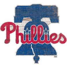 Fan Creations Philadelphia Phillies Distressed Logo Cutout Sign Board