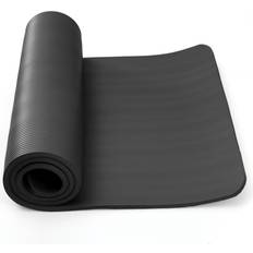 Retrospec Solana Yoga Mat 1/2 inch Thick w/Nylon Strap for Men & Women -  Non Slip Excercise Mat for Yoga, Pilates, Stretching, Floor & Fitness