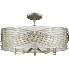 Ceiling Flush Lights Golden Lighting Zara Ceiling Flush Light 25.6"