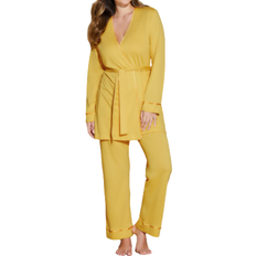 Yellow Robes Cosabella Bella Curvy 3 Piece Set with Robe - Serengeti Sun