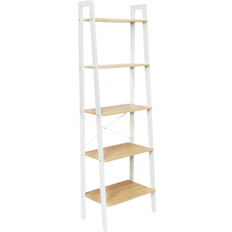 White Book Shelves Honey Can Do A-Frame Ladder Book Shelf 67.7"