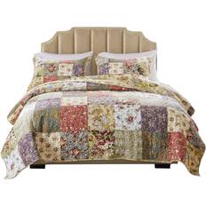 Greenland Home Fashions Blooming Prairie Quilts Multicolor (228.6x228.6)