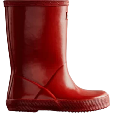 Hunter rain outlet boots military red