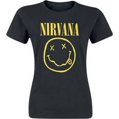 Hvite - Unisex T-skjorter Nirvana Smiley Unisex T-shirt