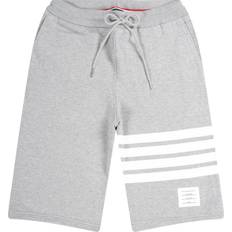 Thom Browne Four Bar Sweat Shorts - Cool Grey