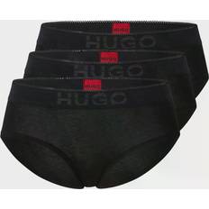Beige - Herren Unterhosen Hugo Boss Pack Striped Briefs