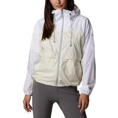 Columbia Women's Alpine Chill Windbreaker Plus Size Jacket - White/Chalk/Cirrus Grey