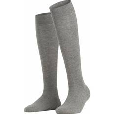 Falke Men 15657 Family Sustainable Cotton Knee High Socks (Black S)
