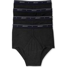 Briefs - White Men's Underwear Jockey Men's Classic Collection Full-Rise Briefs Underwear 4-pack