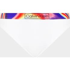 Calvin Klein Reimagined Pride cotton blend thong in white - WHITE